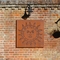 ريفي ديكور كورتن ستيل جدار الفن الليزر قطع حديقة عمل فني معدني